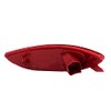 Rear Bumper Reflector for Accent LE SE Red Warning, Waterproof,