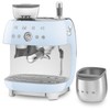Smeg, Battifondi per Macchine da Caffè ECKB01, Acciaio Lucido, 126x125x130