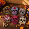 VILLCASE 6 Unidades Parches de Calavera, Apliques de Costura