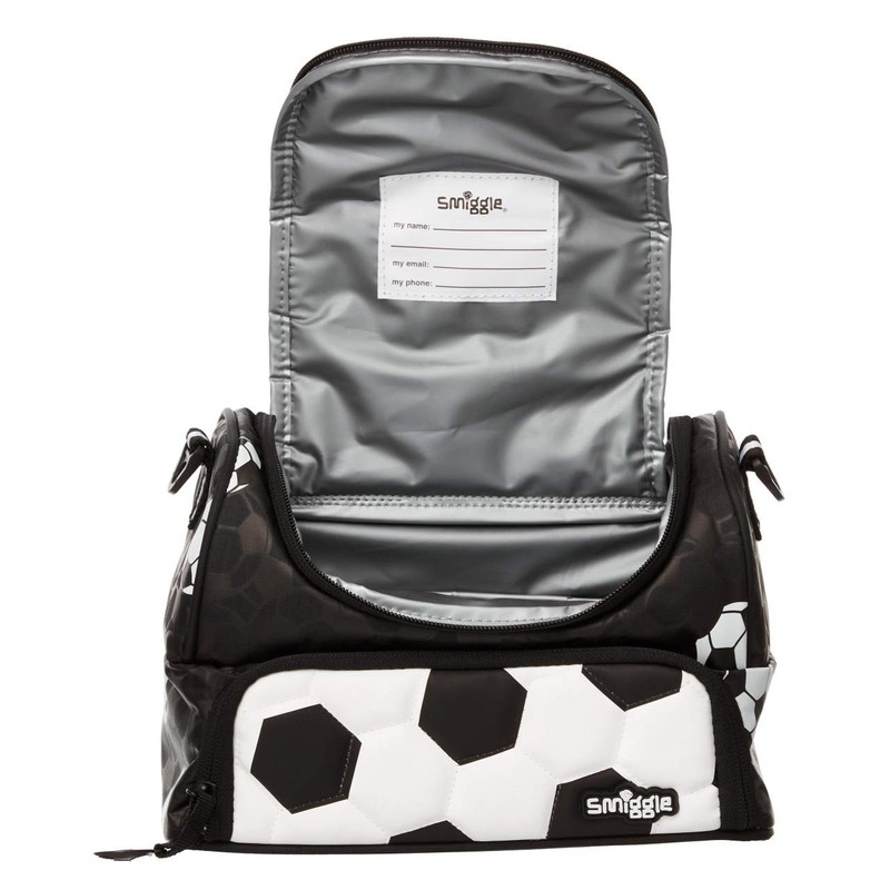 Smiggle Goal School Double Decker Lunchbox for Boys & Girls