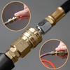 Poppstar 2x Compressed Air Plug Nipple NW 7.2 with 3/8