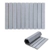 BeeChip Stone Bath Mat for Water Absorption, Foldable Diatomite Stone