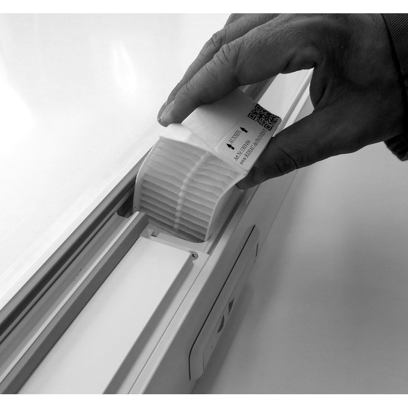 Rehau Geneo Inovent Window, Replacement Filter, Pack of 4