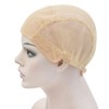 2 Pcs Stretch Wig Caps for Making Wigs Mesh Weaving