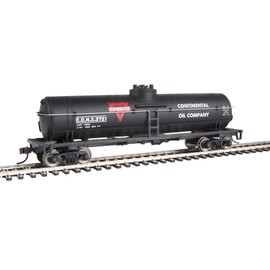 Walthers Trainline 40' Tank Car with Metal Wheels Ready to Run Conoco