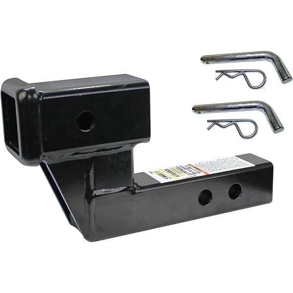 MaxxHaul 50908 Trailer Hitch Riser for 2 Inch Receiver with
