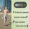 WYFCR Mini Walking Pedometer, 3D Pedometer for Walking, Mini Fitness