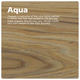 Rubio Monocoat Oil Plus Part A, 20 Milliliters, Aqua, Interior Wood Stain and Finish, Food Safe, Easy One-Coat, Linseed Oil, Plant Based, VOC/Solvent Free, Furniture & Flooring Hardwax Oil