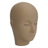 Eyelash Extension Mannequin Head 3 Layer Lashes Makeup Beauty Silicone