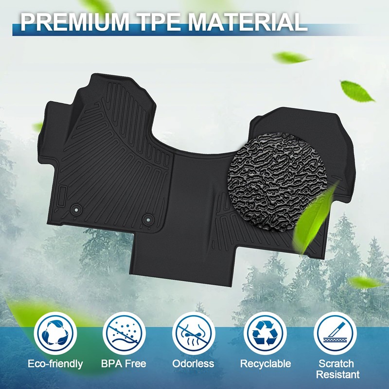 Peleus Floor Mats for Kia K4 2025 2026,TPE All Weather