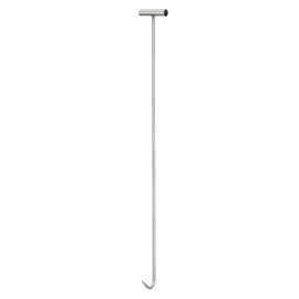 uxcell 35.4 Inch T-Handle Meat Boning Hook, Stainless Steel Meat Hooks for Kitchen Butcher Shop Restaurant Barbecue Shops Tools