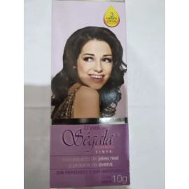 Segala Pack 3 Tintes Naturales Al Agua Sin Químicos Castaño Obscuro