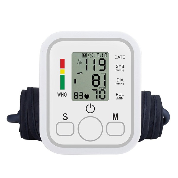 Blood Pressure Monitors CE Approved UK,Manual Blood Pressure Kit,Upper Arm Blood Pressure Machine for Home Use,Heart Rate Monitor,BP Cuff Kit Hypertension Detector,Irregular Heartbeat Detection