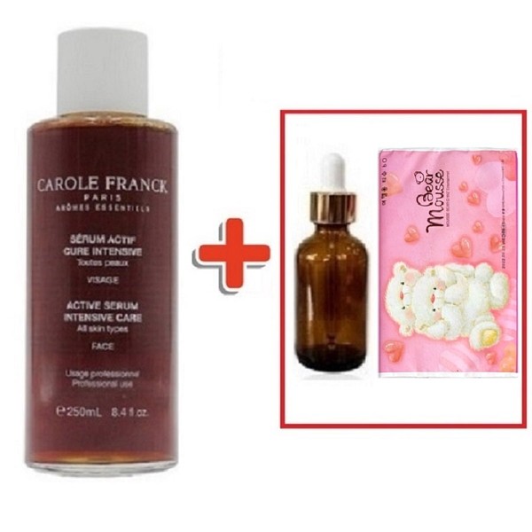 Carol Frank Active Serum 250ml + empty bottle + travel