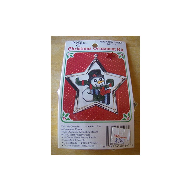 Christmas Ornament Kit Counted Cross Stitch