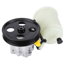 Hiolpen 55398903AD Power Steering Pump Assembly with Pulley/Reservoir Suitable for Dodge for Ram 1500 3.7L 4.7L 5.7L 2009-2010 Power Steering Pump Assembly