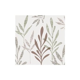 20 Napkins Compostable Delicate Grasses in Nature 33 cm