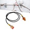 CO2 Tank Adapter Hose 60 Inch Brass ABS Soda Machine