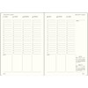 LEUCHTTURM1917 367839 Weekly Planner Medium (A5) 2024, 12 Months, Black,