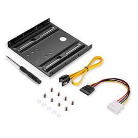 sonero® SSD Einbaurahmen Set, 2,5" SSD auf 3,5" inkl, Zubehör