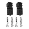 eMagTech 2pcs 2 Pin Car Wire Harness Connector A0305452828 Waterproof