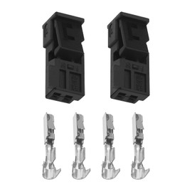 eMagTech 2pcs 2 Pin Car Wire Harness Connector A0305452828 Waterproof Electrical Connector Plug with Terminals for Automotive Electrical Appliances