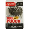SK11 Aluminum Tool Pouch, Black, Single Pocket, SAT-1BK