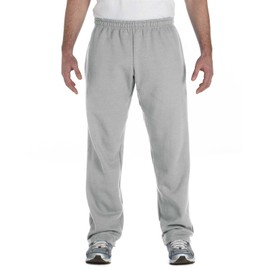 Gildan Activewear Heavyweight Blend Open Bottom Sweatpants, XL, Sport Grey