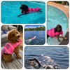 Izefia Dog Life Jacket Swimming Safety Coat Floatation Life Vest