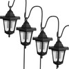 Pure Garden Hanging Solar Coach Lights, 26 Outdoor Lights with