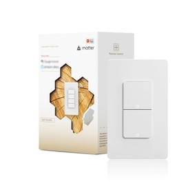 Swokely Matter WiFi Smart Light Switches, Netural Wire Required, 2.4GHz Single Pole Switch, Compatible with Alexa Assistant, Remote Control, Voice Control, No Hub Required (2 Way)