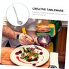 FUNOMOCYA 1pc Drizzle Spoon Sauce Spoon for Baking and Decorating