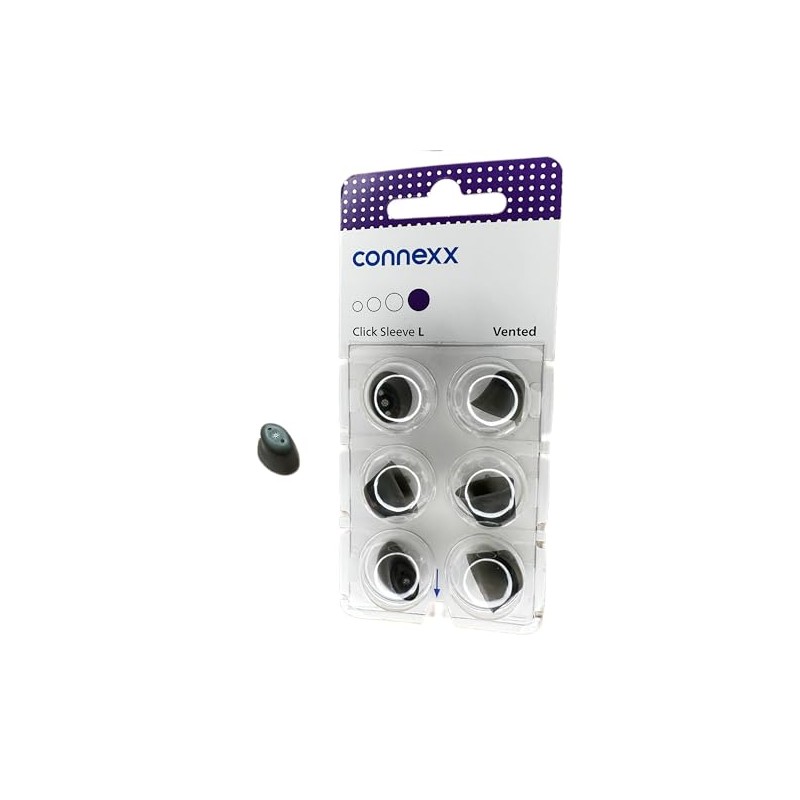 Connexx Click Sleeve 2.0 - Vented for Signia (Large)