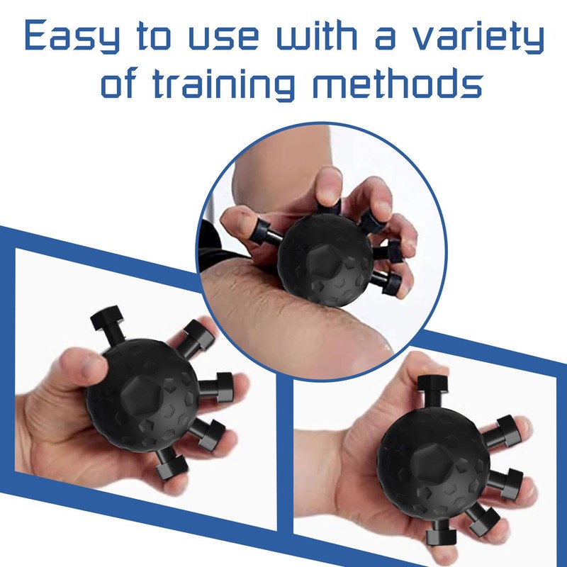 Spetsbst Hand Trainer, Finger Trainer, Grip Strength Trainer, Hand Gripper
