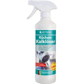HOTREGA Küchen Kalklöser 500 ml Sprühflasche - entfernt Kalk, Rost, Grauschleier