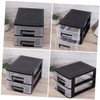 WHAMVOX 2pcs Organizer for Desk Storage Stationery and Cosmetics Storage