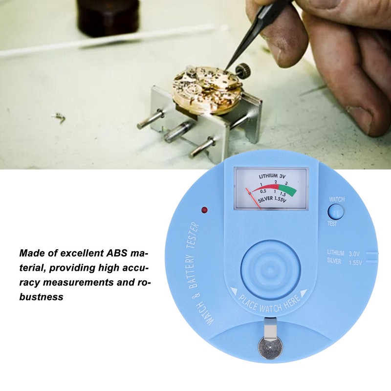 Watch Battery Pulse Tester Quartz Watch Button Cell Coil Tester