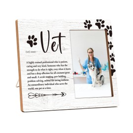 Vet Definition Photo Frame, Veterinarian Appreciation Gifts For Women Men Animal Doctor Vet Nurse Vet School Graduate, Vet Gifts For Birthday Christmas, Vet Picture Frame For Home Decor -10