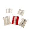 GSHLLO 12 Pcs Small Acrylic Hinge Self Adhesive Plastic Hinge