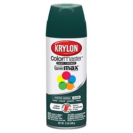 Krylon K05200107 ColorMaster Paint + Primer, Gloss, Hunter Green, 12 oz.