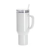 BEE Happy Large Unisex 40oz Stainless Steel Travel Cup Tumbler