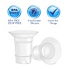 Maymom Flange Inserts 17 mm for Medela, Spectra 24 mm