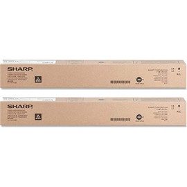 Sharp MX23NTBA OEM Toner Cartridge 2 Pack, 18000 Page-Yield Per Ctg, Black