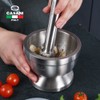 Kasani Mini Stainless Steel Mortar Multipurpose Baby Food Garlic Grinding