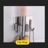 4 Pack Mop Broom Holder Stainless Steel No Drilling Wall