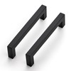 Ravinte 5 Pack Kitchen Door Handles Black Handles for Cupboards