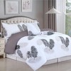 Imperial Rooms Duvet Cover Set 3 Piece Soft Brushed Microfiber