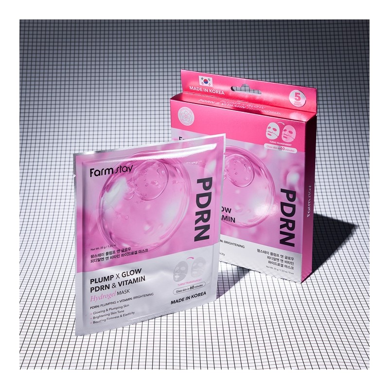 Small molecule V-PDRN exosome PDRN&Vitamin gel mask - [Single item]