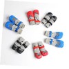 ORFOFE 4-Piece Pet Socks Set for Dogs Cats Non-Slip Cotton