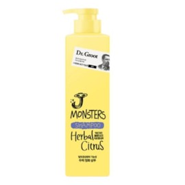 Dr. Groot J. Monsters Scalp Purification Shampoo Citrus 400g Hypoallergenic Cleansing Power Hair Loss Care / 닥터그루트 제이 몬스터즈 두피 정화 샴푸 시트러스 400g 저자극 세정력 탈모케어